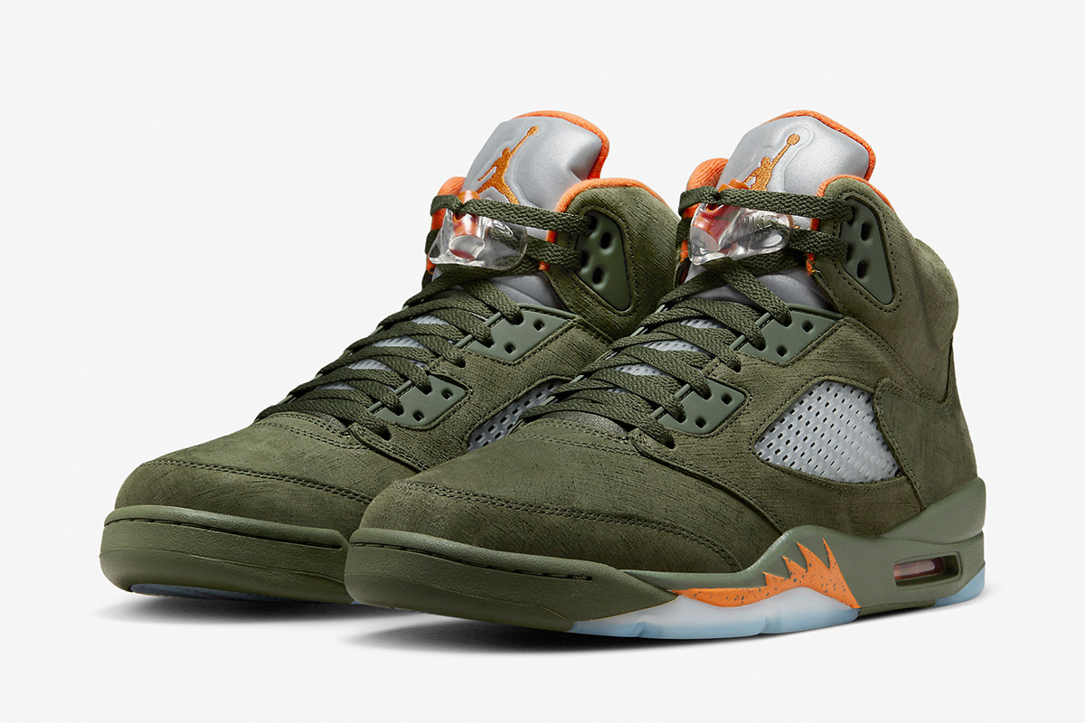 Air Jordan 5 Retro 'Olive' 2024 - Image 3