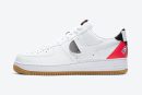 NBA x Nike Air Force 1 '07 LV8 'White Bright Crimson'