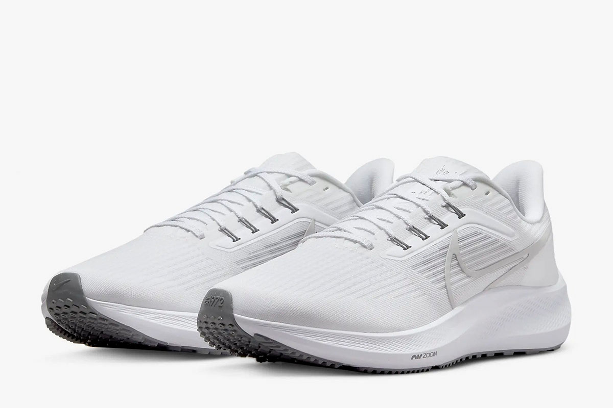 Nike Air Zoom Pegasus 39 'White Grey Fog' - Image 3