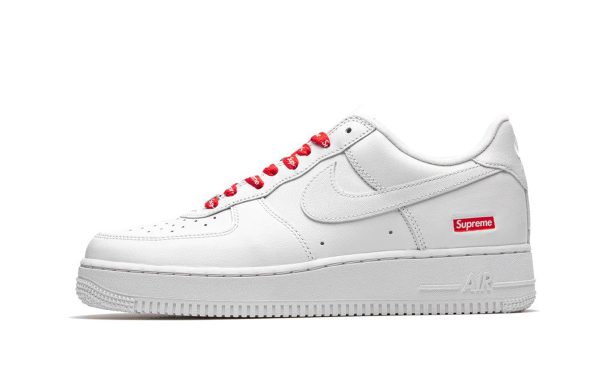 Supreme x Nike Air Force 1 Low 'Box Logo - White'