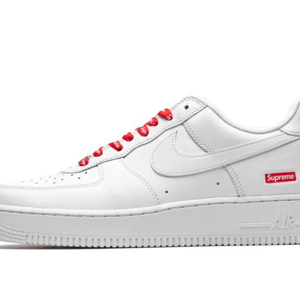 Supreme x Nike Air Force 1 Low 'Box Logo - White'