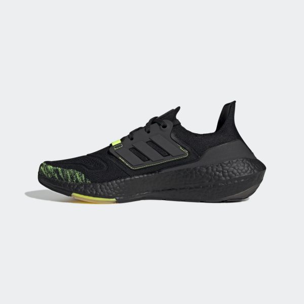 Adidas UltraBoost 22 'Black Solar Yellow'