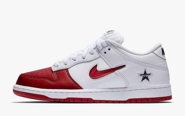 Supreme x Nike Dunk SB Low 'Varsity Red'