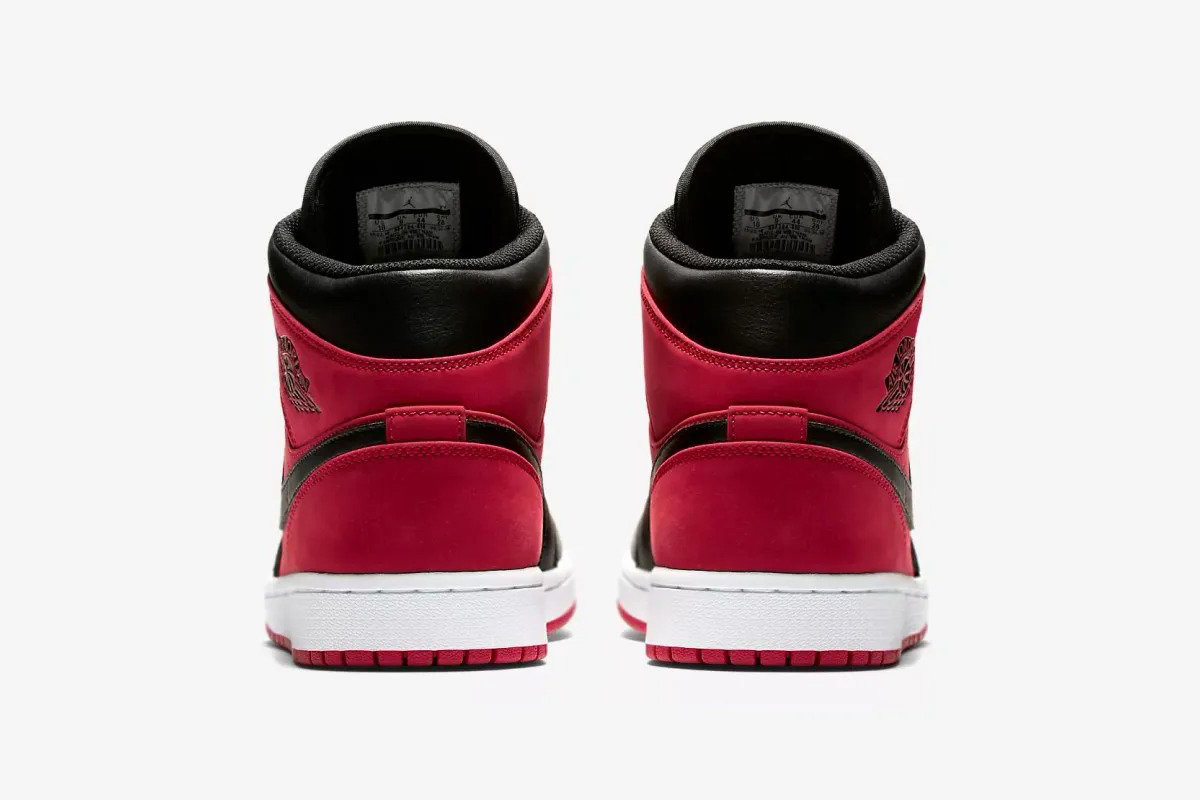 Air Jordan 1 Retro Mid GS 'Gym Red' - Image 5