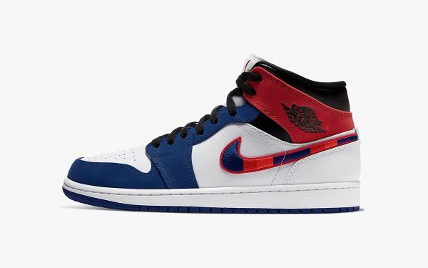 Air Jordan 1 Mid 'Multicolored Swoosh'