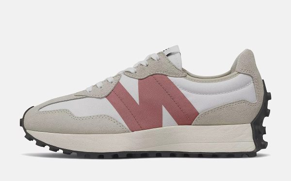 Wmns New Balance 327 'Light Grey Rose'