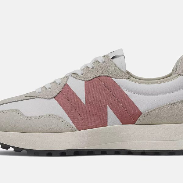 Wmns New Balance 327 'Light Grey Rose'