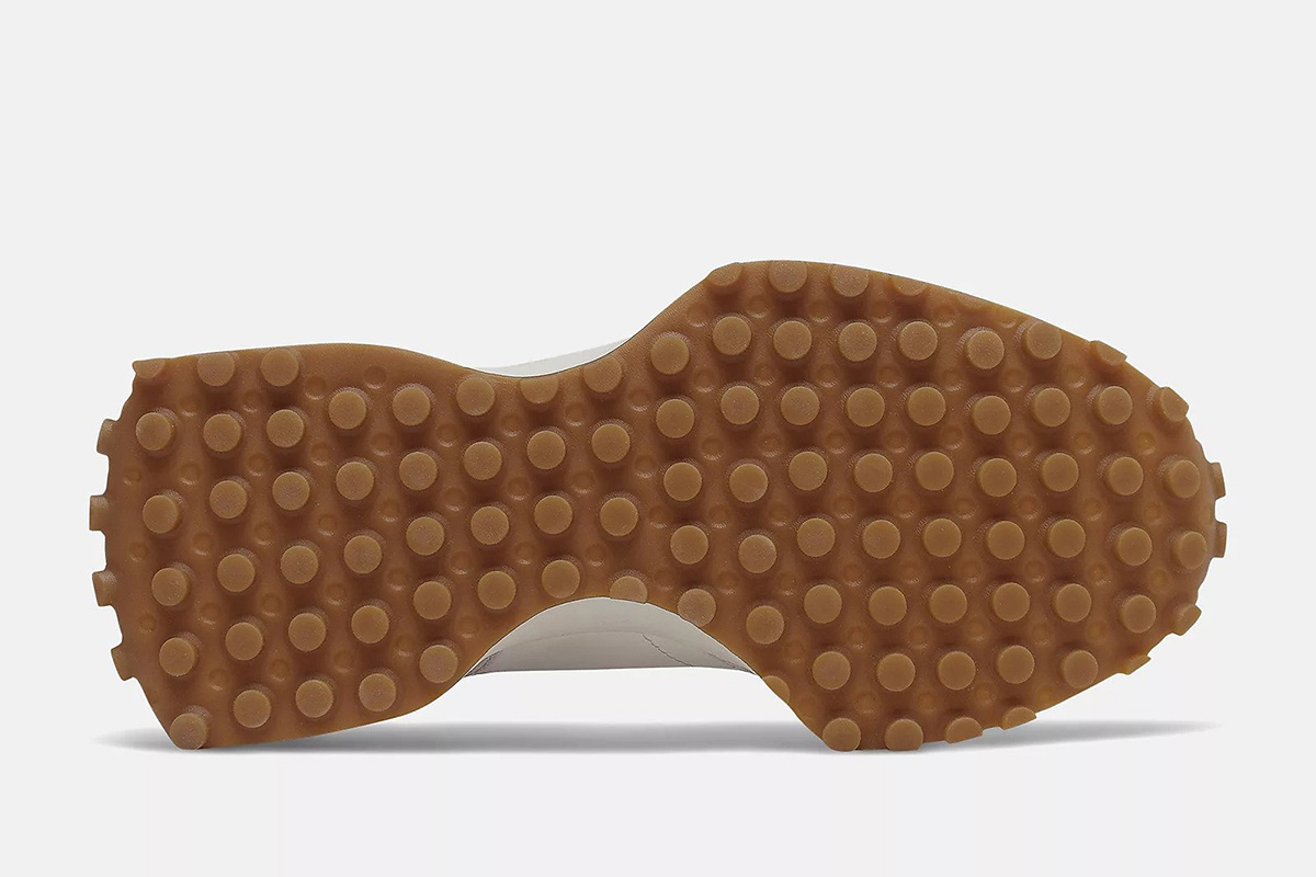 Wmns New Balance 327 'White Dark Red' - Image 5