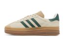 Wmns Adidas Gazelle Bold 'Cream Collegiate Green'